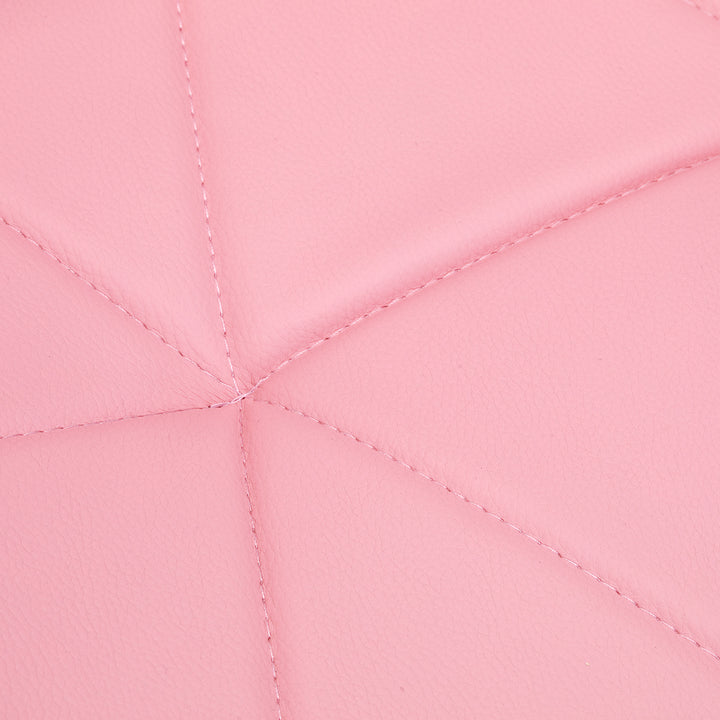 Sedia da salone con ruote regolabile 4Rico QS-06 Oro-Rosa