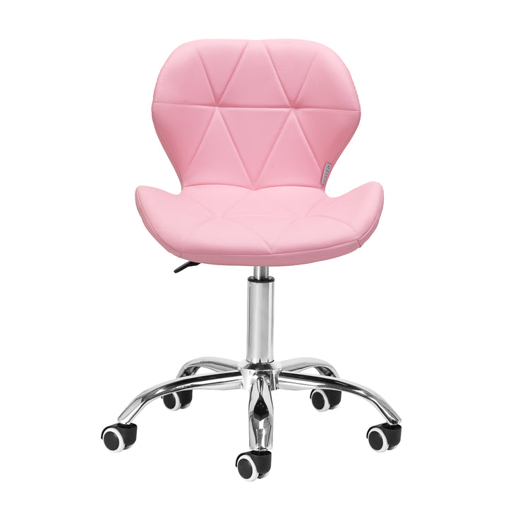 Sedia da Salone Regolabile con ruote 4Rico QS-06 Rosa - immagine 2