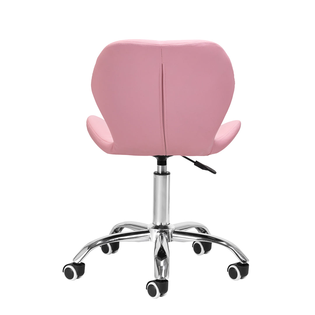 Sedia da Salone Regolabile con ruote 4Rico QS-06 Rosa - immagine 4