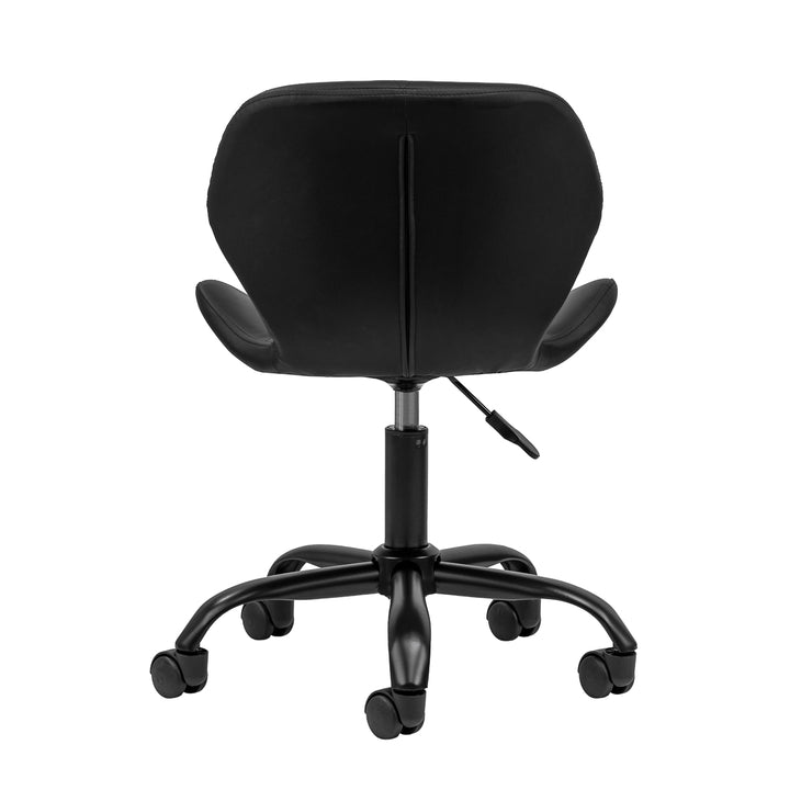 Sedia da Salone Regolabile con ruote 4Rico QS-06 Nero-Nero - immagine 4