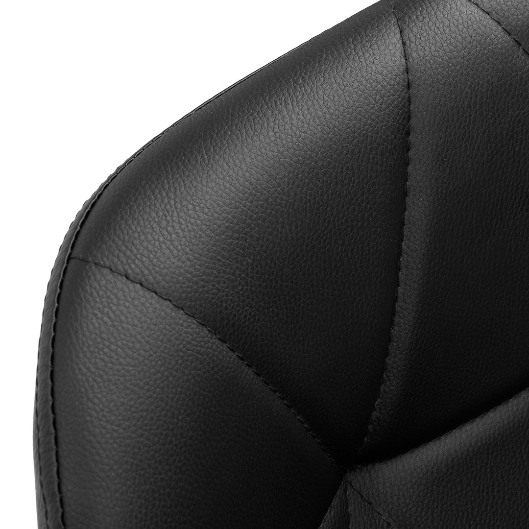 Sedia da Salone Regolabile con ruote 4Rico QS-06 Nero-Nero - immagine 5
