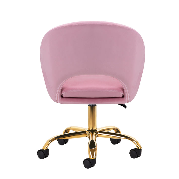 Sedia Girevole 4Rico QS-MF18G Rosa - immagine 4