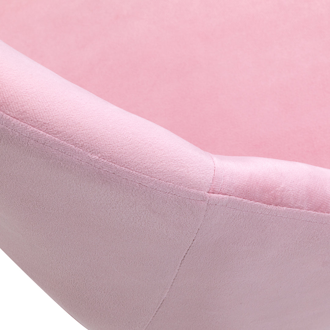 Sedia Girevole 4Rico QS-MF18G Rosa - immagine 5