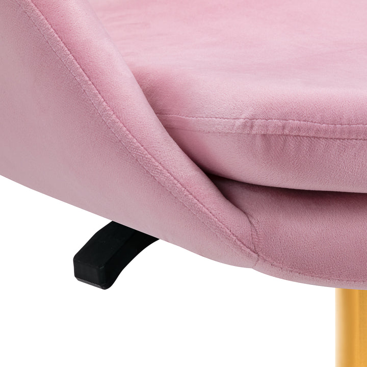 Sedia Girevole 4Rico QS-MF18G Rosa - immagine 6