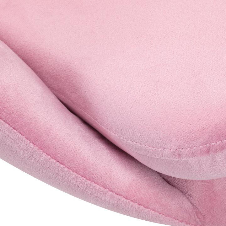 Sedia Girevole 4Rico QS-MF18G Rosa - immagine 7