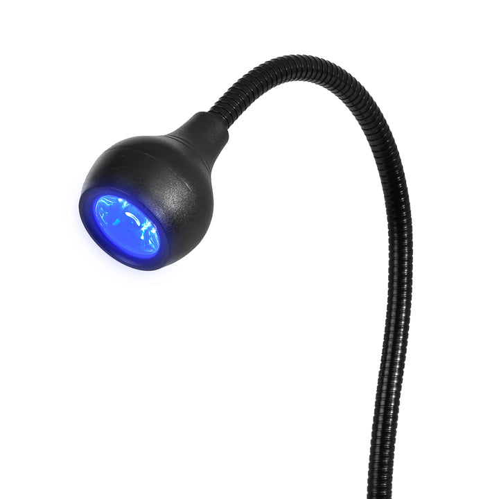 Lampada UV LED con Morsetto Glow Snake Nero - immagine 2