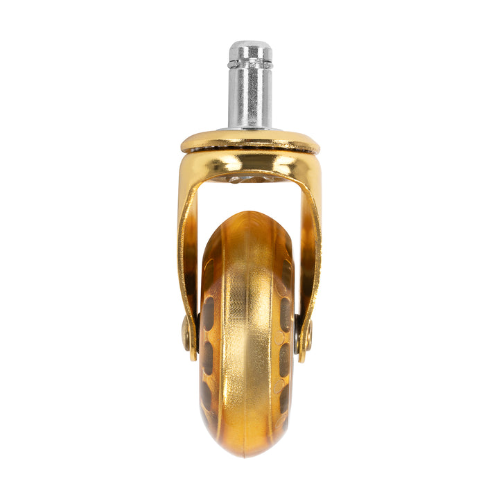 Set di Ruote Sgabello Roll Speed Oro 5 pezzi - immagine 4