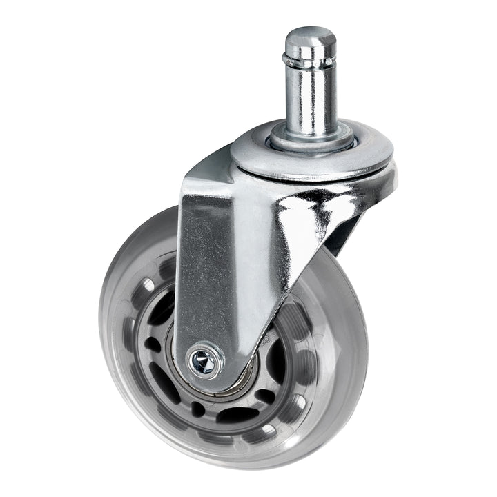 Set di Ruote Sgabello Roll Speed Argento 5 pezzi - immagine 2