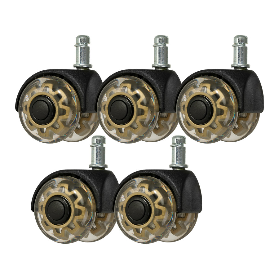 Set di Ruote Sgabello Roll Speed Duo 5 pezzi