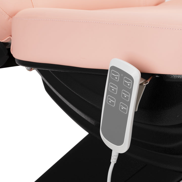 Poltrona Estetica Elettrica Sillon Classic 3 Motori Rosa - immagine 16