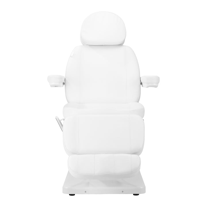 Poltrona Estetica Elettrica Sillon Luxury con 3 Motori Bianco - immagine 2