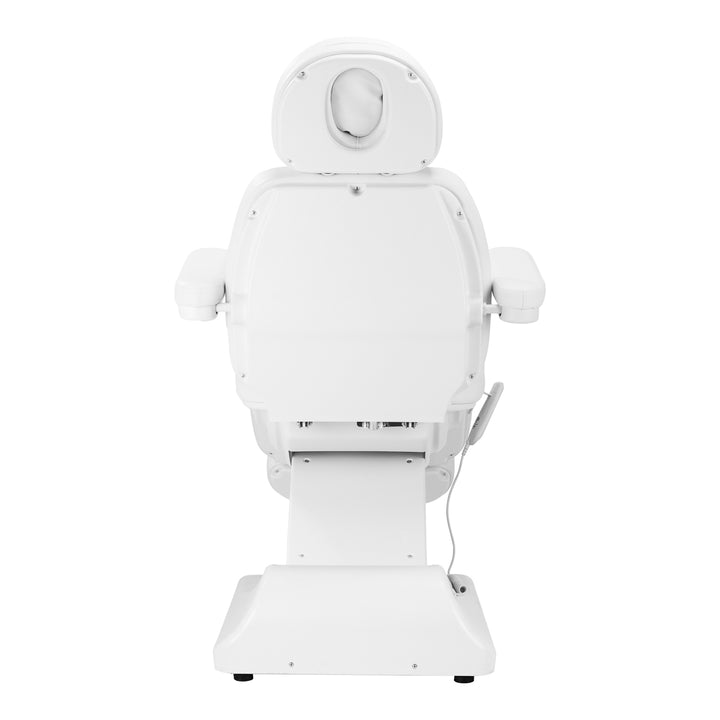 Poltrona Estetica Elettrica Sillon Luxury con 3 Motori Bianco - immagine 3