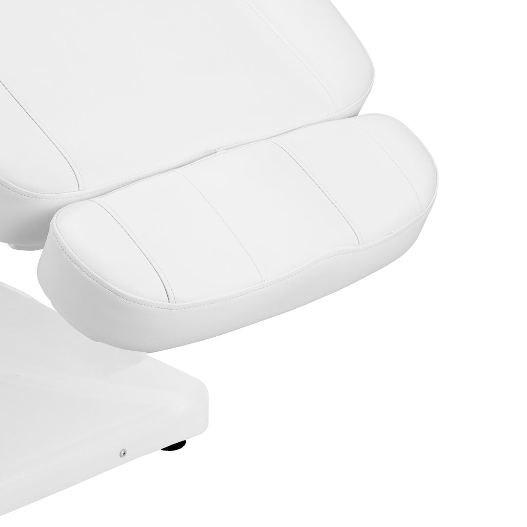 Poltrona Estetica Elettrica Sillon Luxury con 3 Motori Bianco - immagine 9