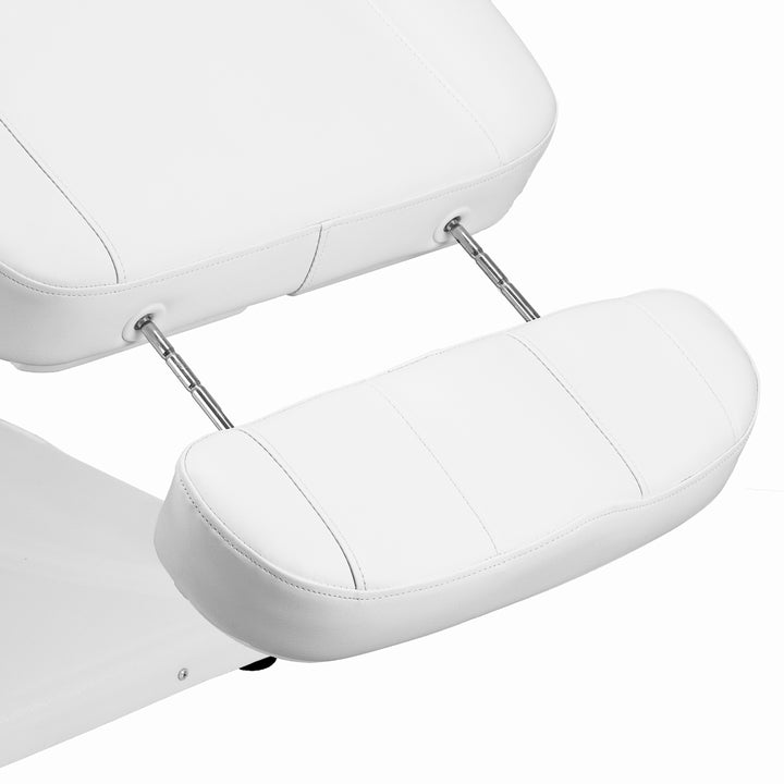 Poltrona Estetica Elettrica Sillon Luxury con 3 Motori Bianco - immagine 10