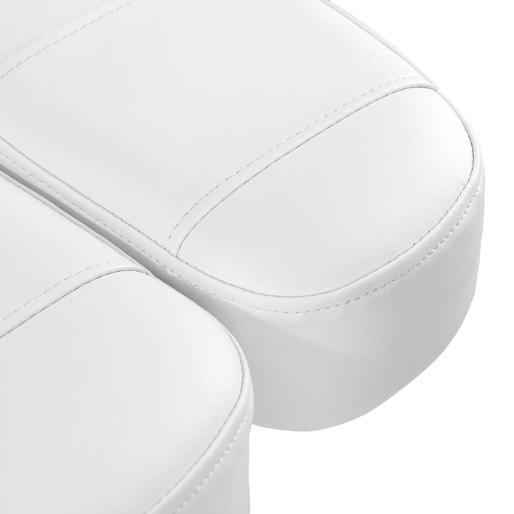 Poltrona Estetica Elettrica Sillon Luxury con 3 Motori Bianco + Pedale - immagine 18