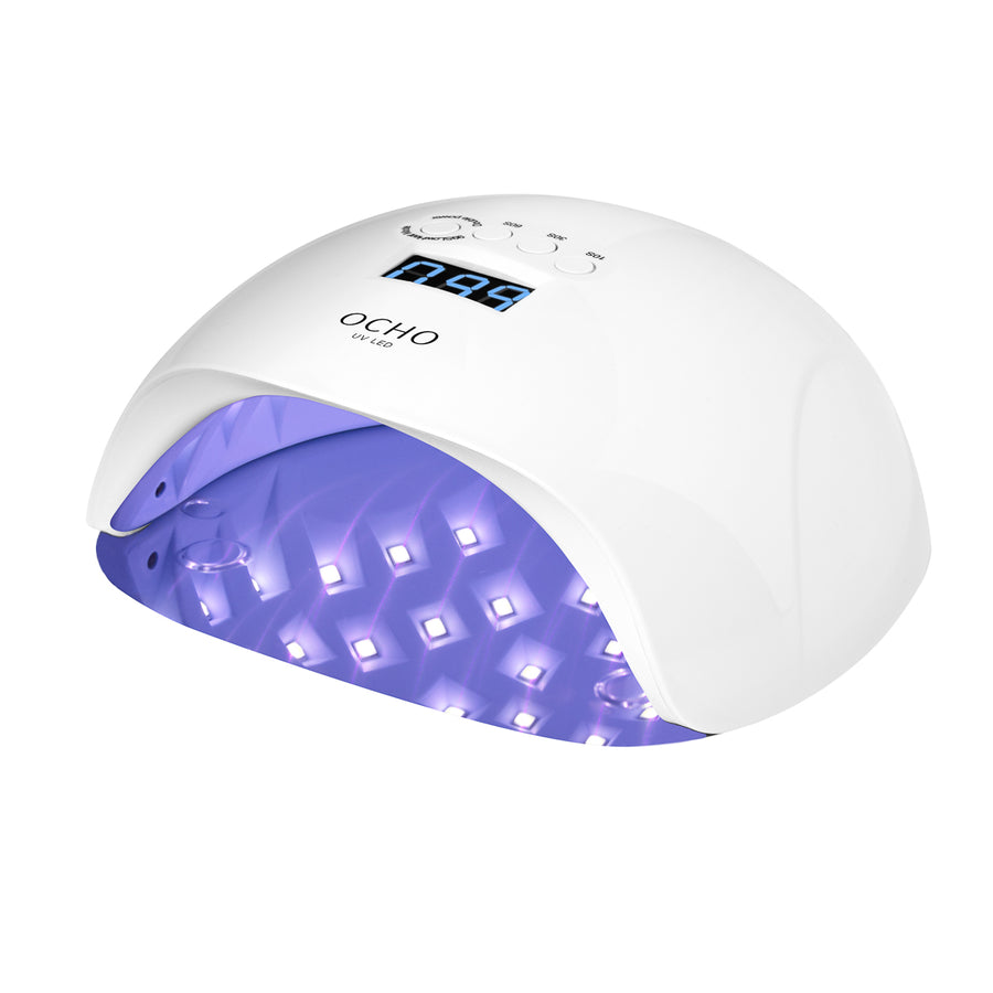 Lampada UV Unghie LED Ocho Nails X13 65W Luce Bianca Bianco