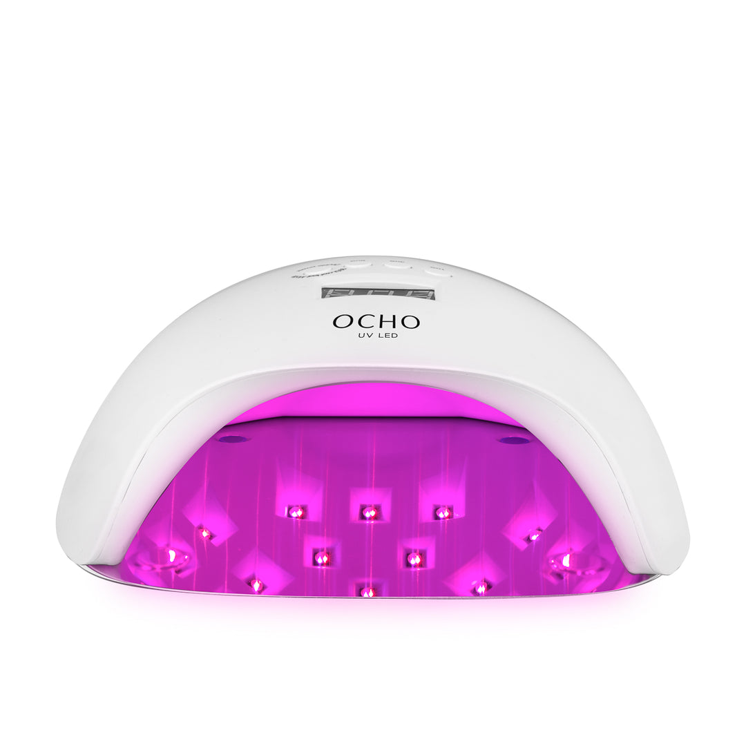Lampada UV Unghie LED Ocho Nails X13 65W Luce Rossa Bianco - immagine 3