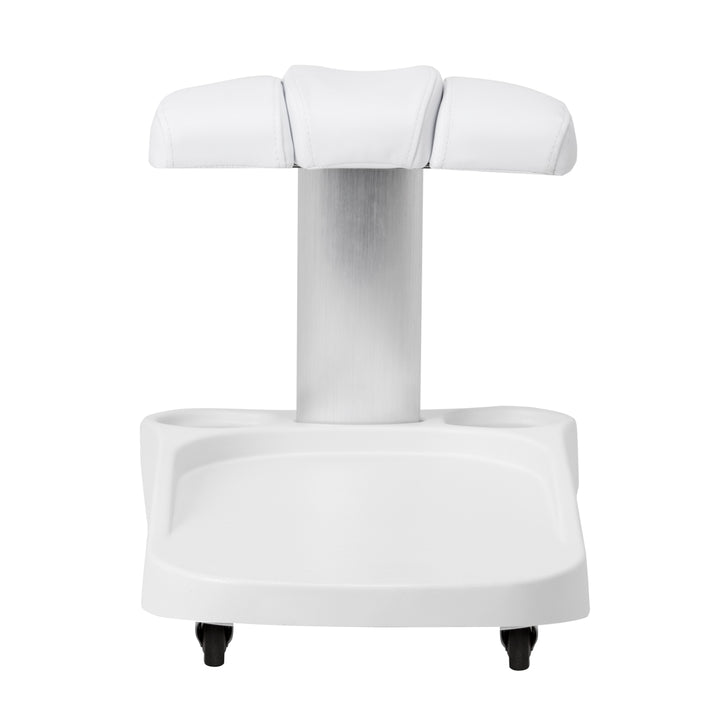 Carrello con Poggiapiedi per Pediluvio Azzurro Bianco - immagine 2