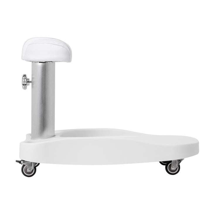 Carrello con Poggiapiedi per Pediluvio Azzurro Bianco - immagine 4