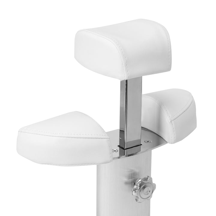 Carrello con Poggiapiedi per Pediluvio Azzurro Bianco - immagine 7