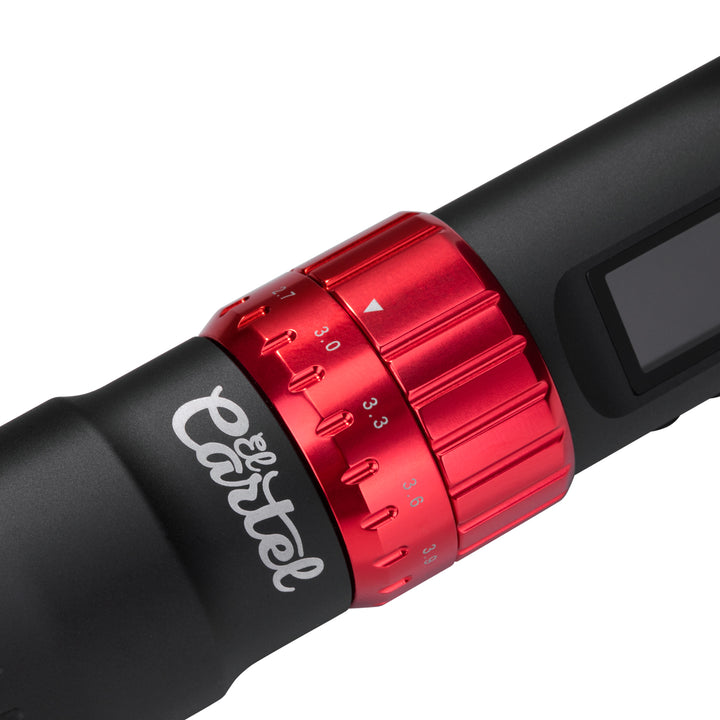 Macchinetta per Tatuaggi El Cartel VISPA Wireless Nero-Rosso - immagine 6