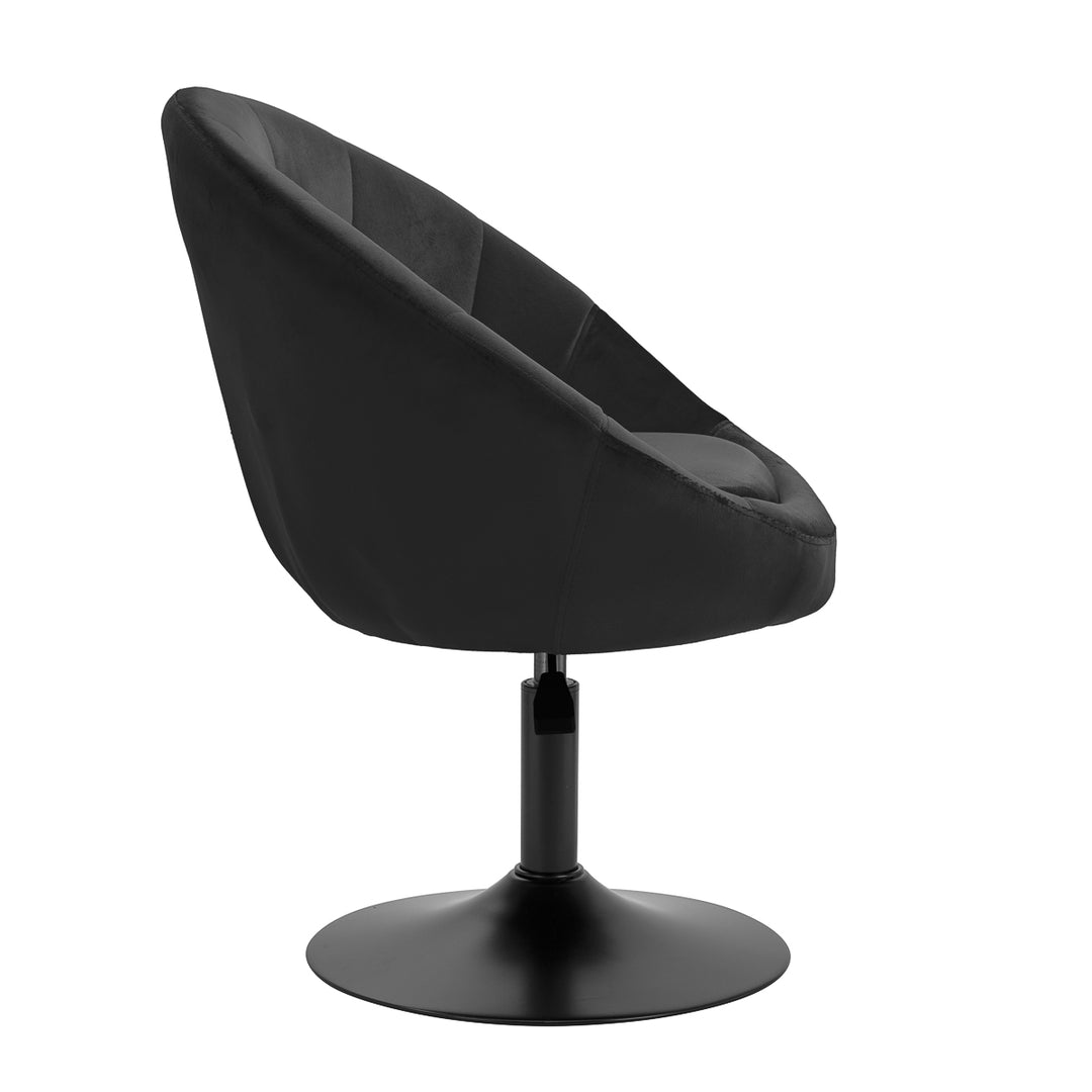 Sedia Girevole 4Rico QS-BL12B Nero - immagine 3