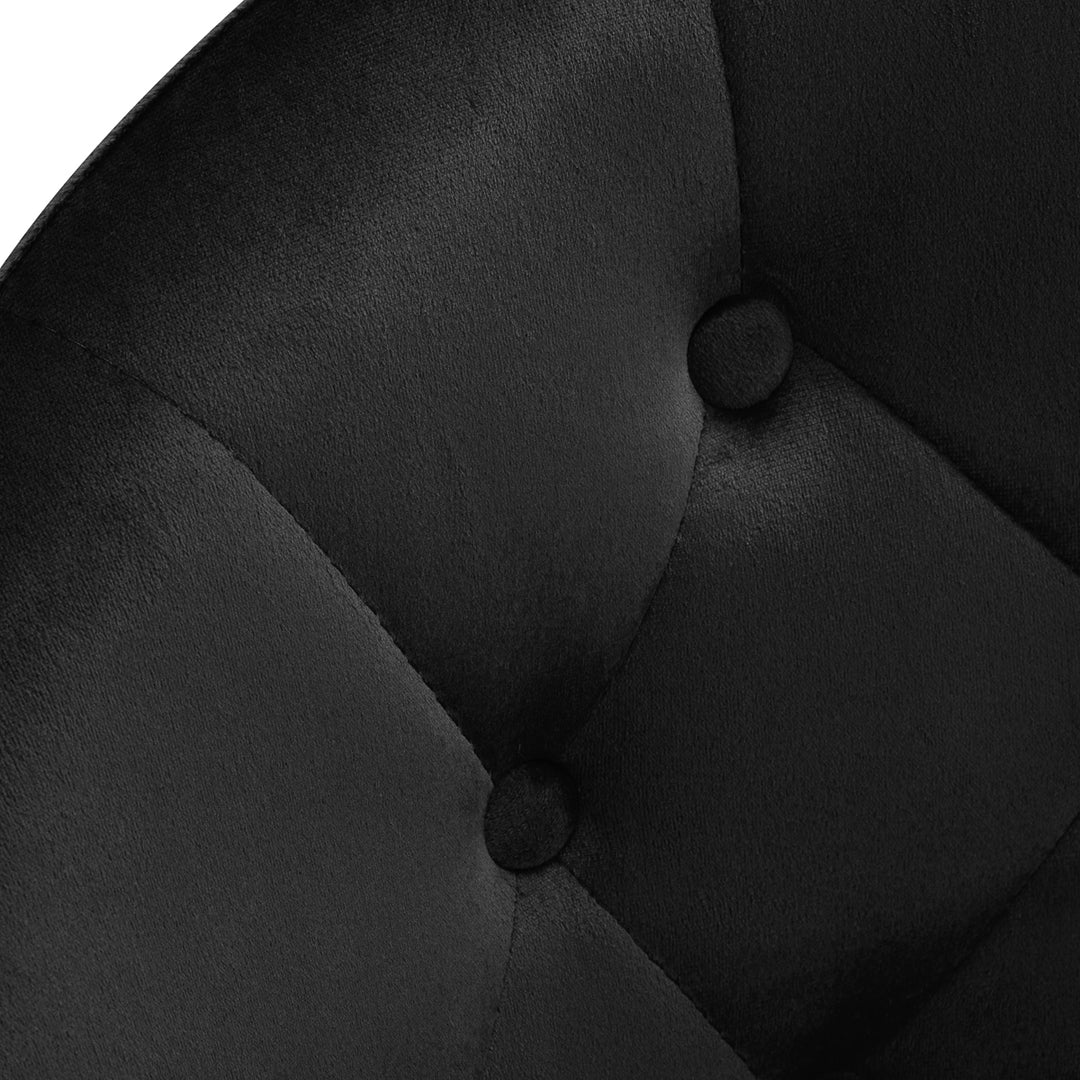 Sedia Girevole 4Rico QS-BL12B Nero - immagine 5