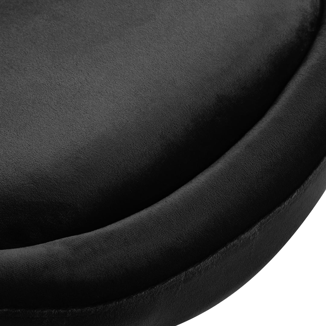 Sedia Girevole 4Rico QS-BL12B Nero - immagine 6