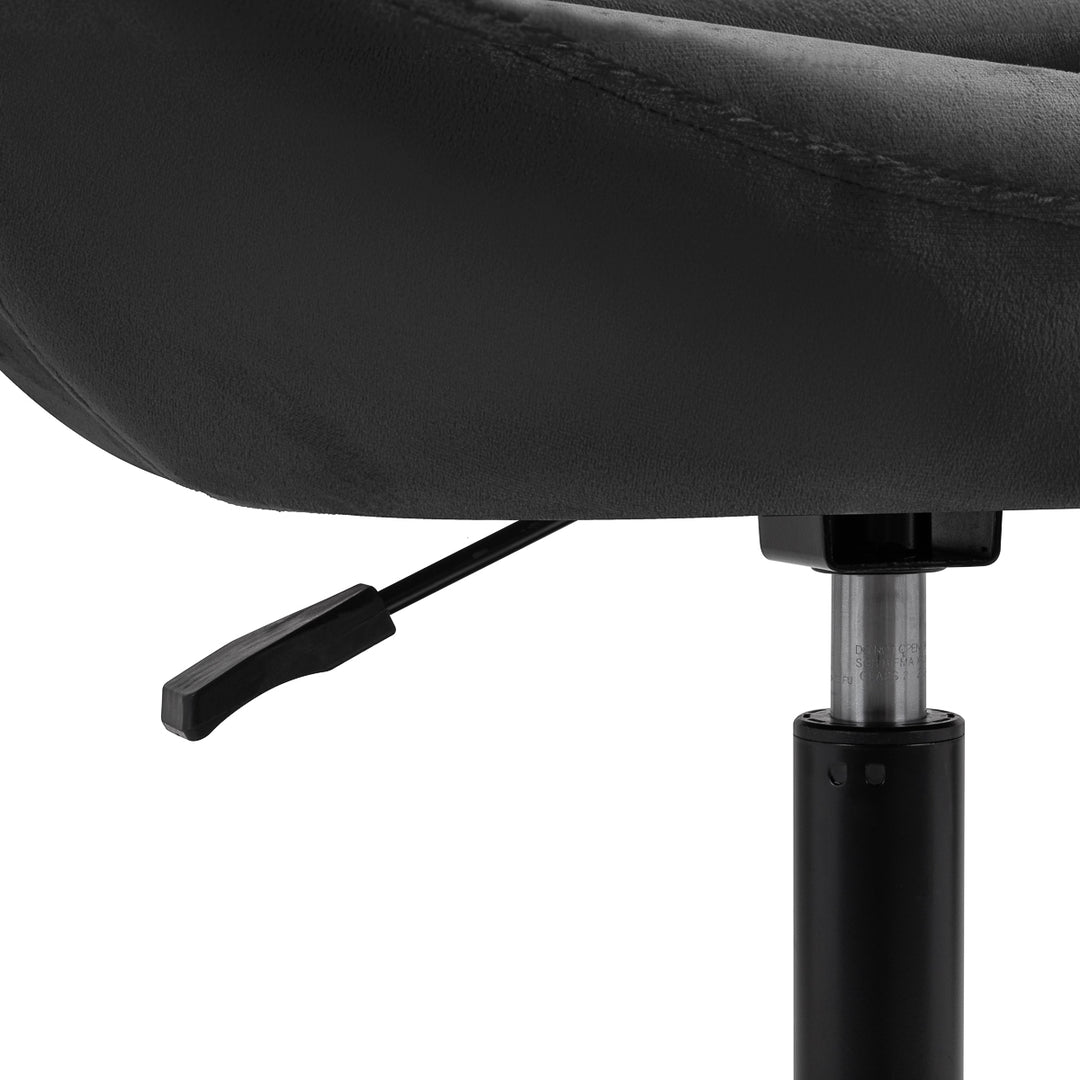 Sedia Girevole 4Rico QS-BL12B Nero - immagine 8