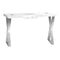 Tavolo da Manicure Momo 04 Argento-Bianco con Aspiratore