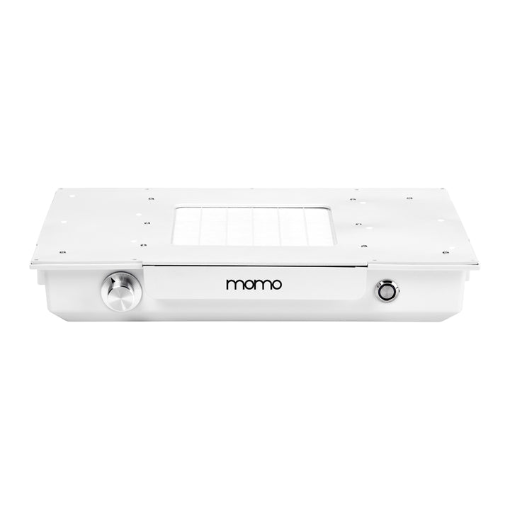 Tavolo da Manicure Momo 04 Nero-Bianco con Aspiratore - immagine 10