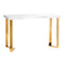 Tavolo da Manicure Momo 05 Oro-Bianco