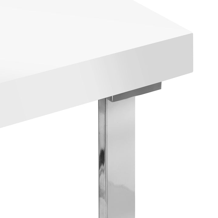 Tavolo da Manicure Momo 05 Argento-Bianco - immagine 5
