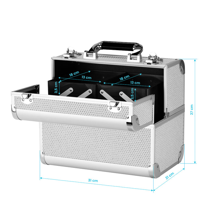 Valigia Trucco SC 44 Argento - immagine 9