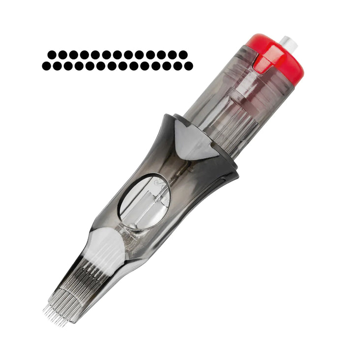 Aghi Tatuaggio Cartuccia Soft Edge Magnum 27RM 0.30 mm El Cartel V2 10 pz
