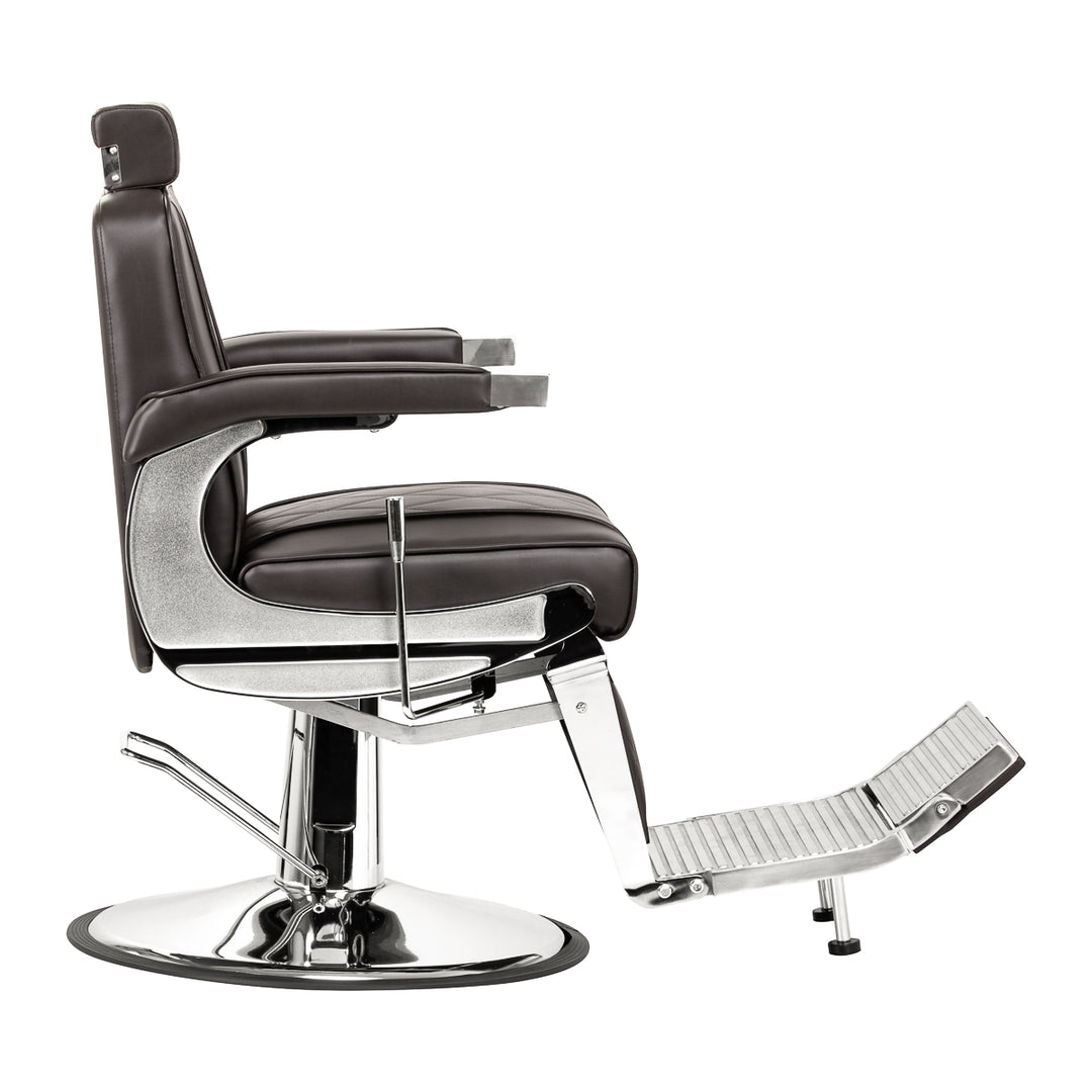 Poltrona Barbiere Hair System BM88066 Marrone - immagine 2