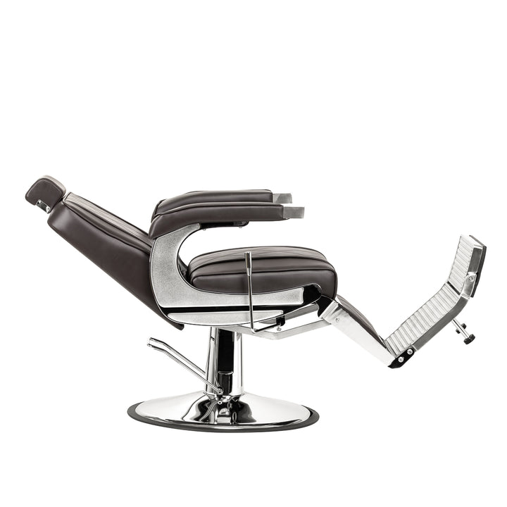 Poltrona Barbiere Hair System BM88066 Marrone - immagine 3
