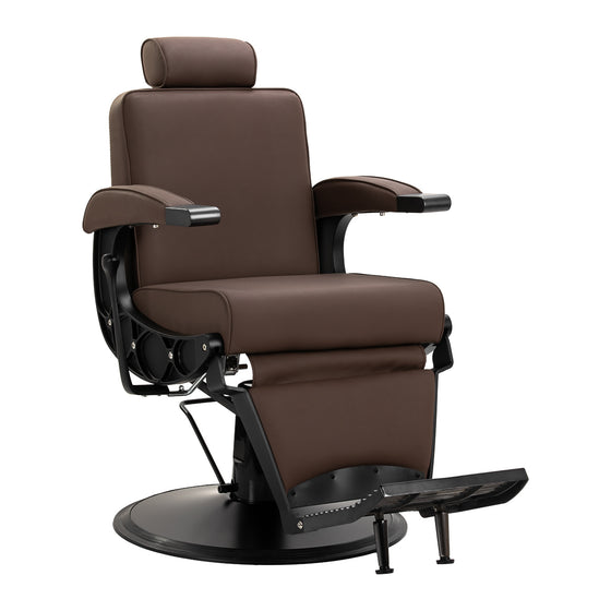 Poltrona Barbiere Gabbiano Continental Marrone