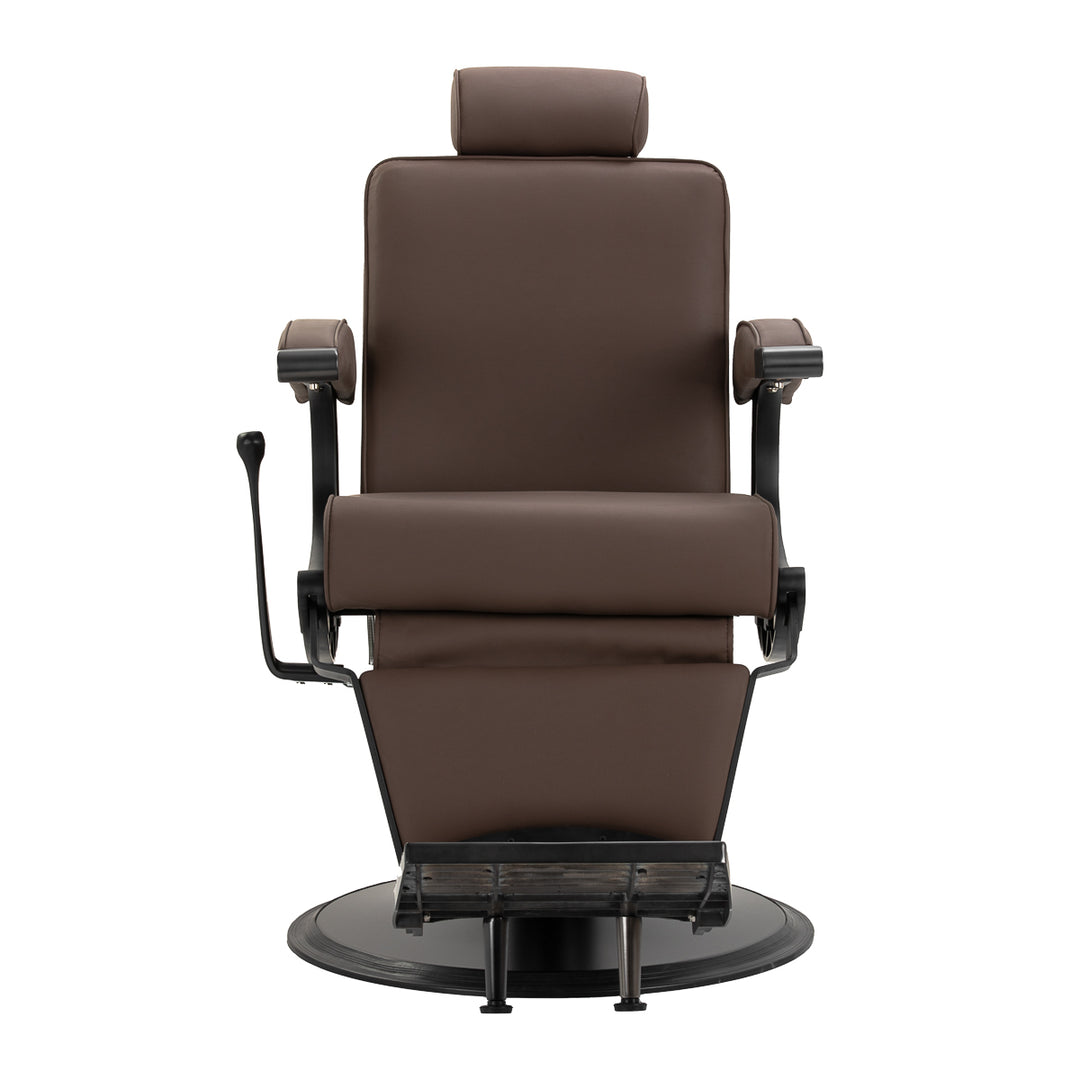 Poltrona Barbiere Gabbiano Continental Marrone - immagine 2