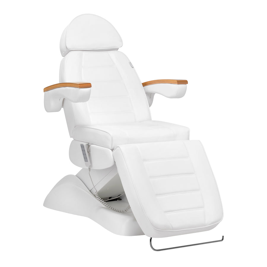 Poltrona Estetica Elettrica Lux con 4 Motori Bianco 1