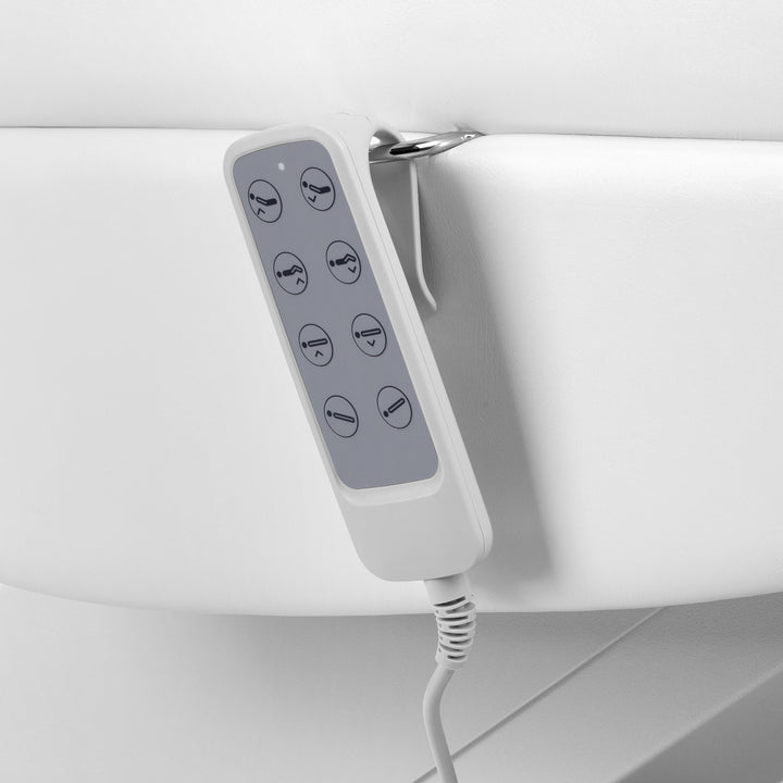 Poltrona Estetica Elettrica Lux con 4 Motori Bianco 11