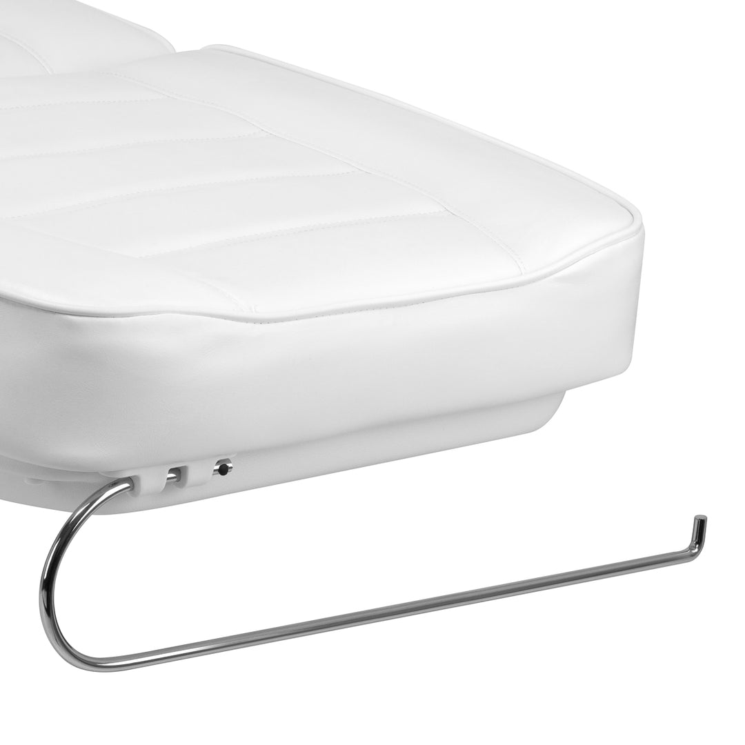 Poltrona Estetica Elettrica Lux con 4 Motori Bianco 12