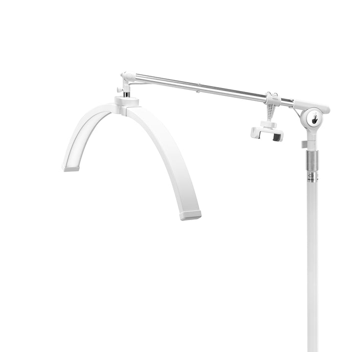 Lampada Ciglia LED con Treppiede e Colore e Intensità Regolabili Glow Bianco - immagine 3