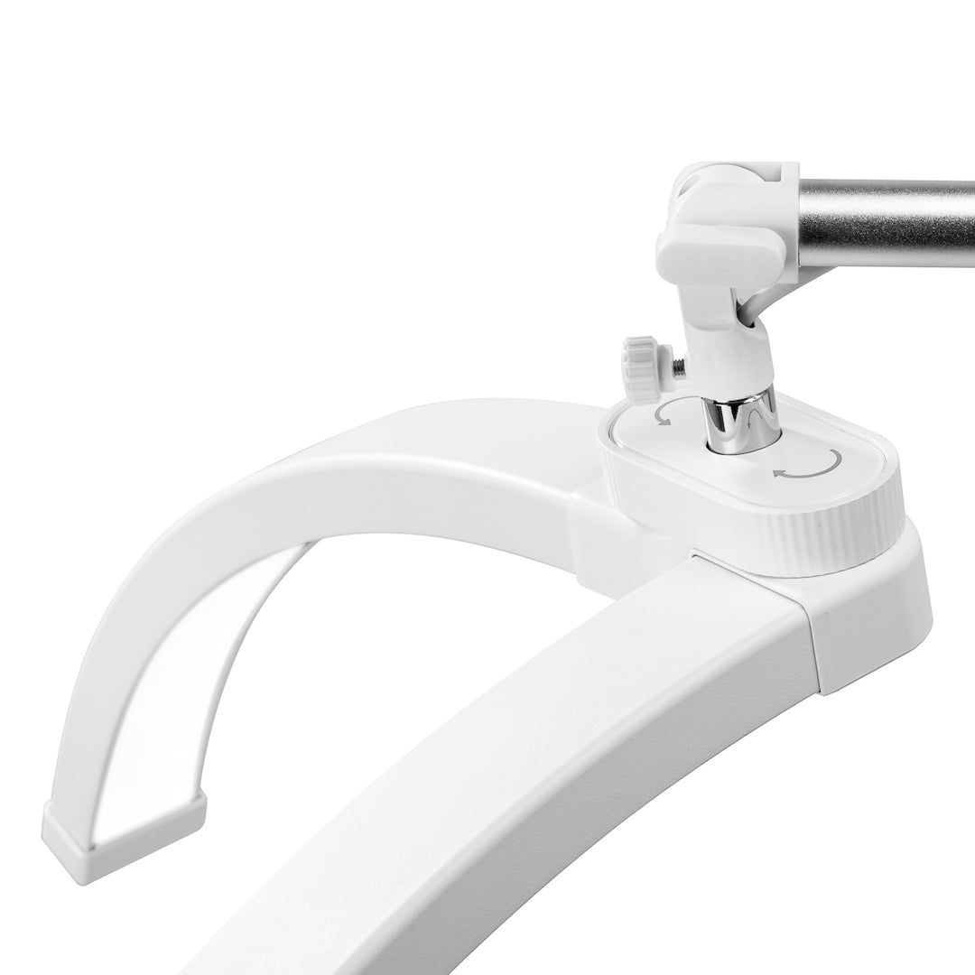 Lampada Ciglia LED con Treppiede e Colore e Intensità Regolabili Glow Bianco - immagine 5