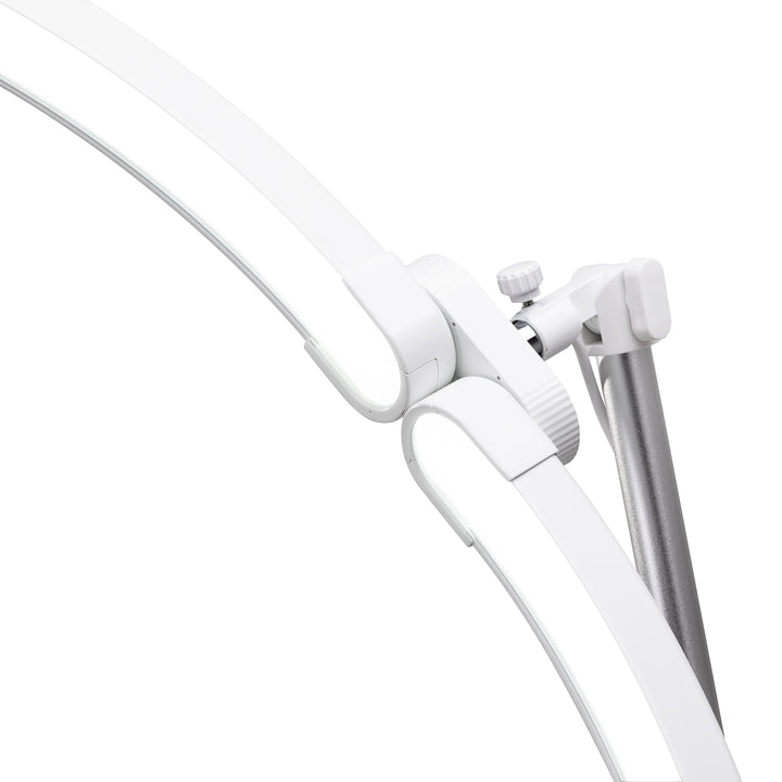 Lampada Ciglia LED con Treppiede e Colore e Intensità Regolabili Glow Bianco - immagine 8