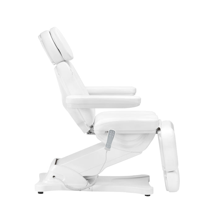 Poltrona Estetica Elettrica Sillon Classic con 3 Motori v2 Bianco con Riscaldamento - immagine 4