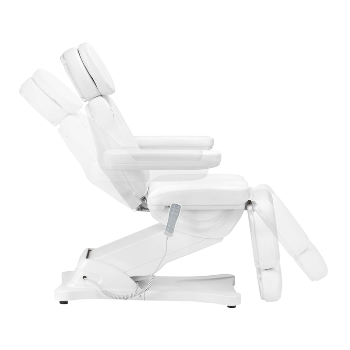 Poltrona Estetica Elettrica Sillon Classic con 3 Motori v2 Bianco con Riscaldamento - immagine 5