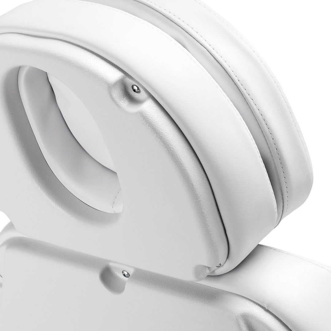 Poltrona Estetica Elettrica Sillon Classic con 3 Motori v2 Bianco con Riscaldamento - immagine 16