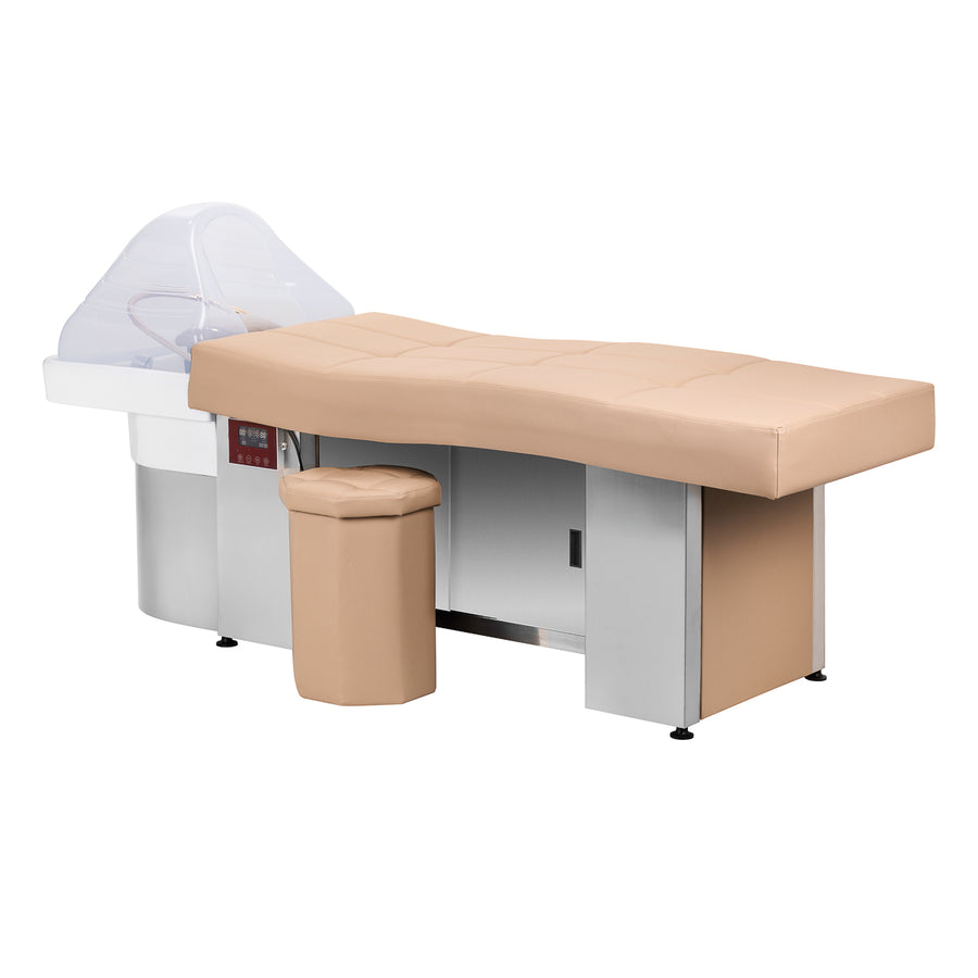 Unità Lavaggio Gabbiano Head Spa 017B Lettino Beige 1