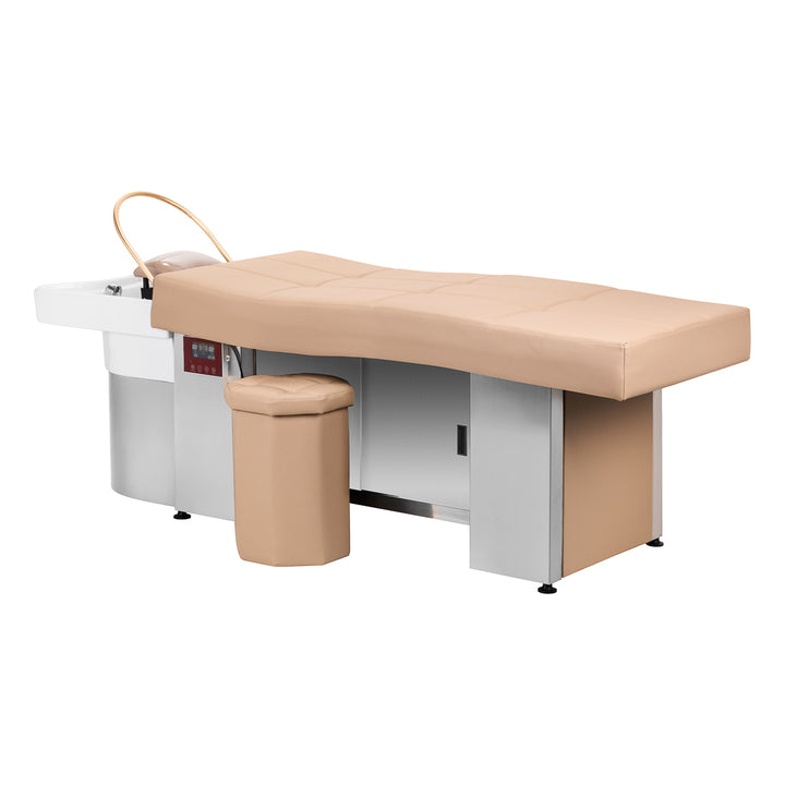 Unità Lavaggio Gabbiano Head Spa 017B Lettino Beige 2